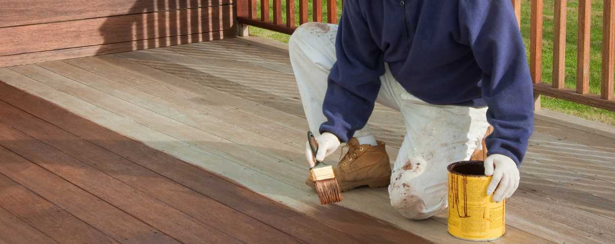 Deck Staining