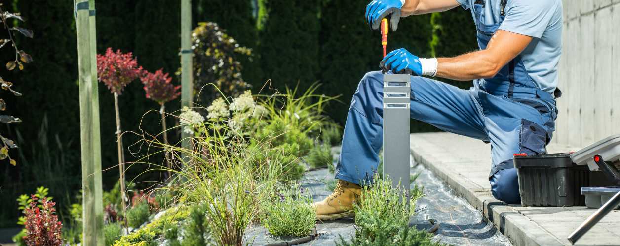 Landscape Lighting Installation