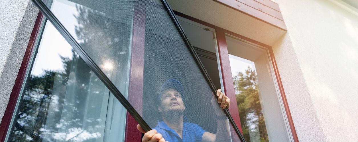 Screen Door Installation
